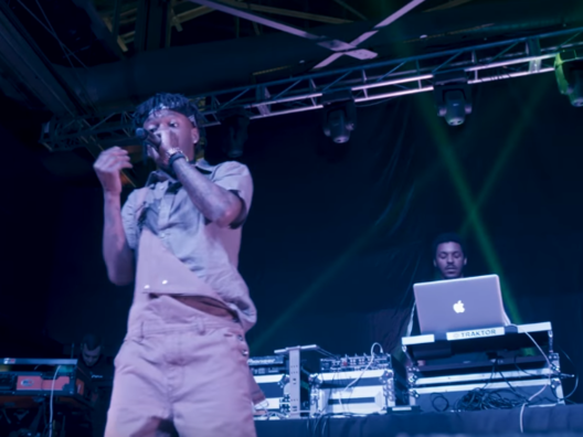 J.I.D performing in June 2017 JID, Finish Line, June 2017.png