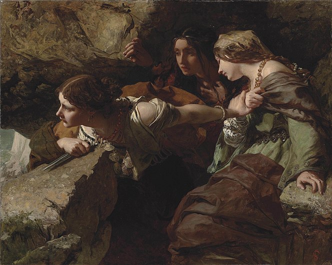 James Sant - Courage, Anxiety and Despair - Watching the Battle.jpg