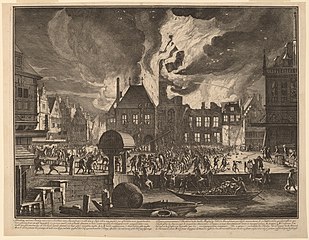 Burning of the Old Amsterdam Town Hall