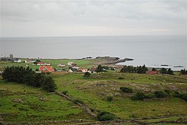 Utsikt over Jølle mot vest