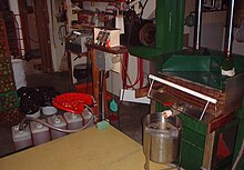 Cidering in a contemporary rural area mill. Custom batches pressed directly to bulk containers on demand. Juicing2.jpg