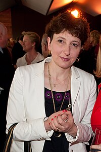 Hobsbawm at the Financial Times 125th Anniversary Party, London, in June 2013 Julia Hobsbawm.jpg