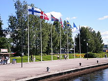 Uferpromenade am Jyväsjärvi