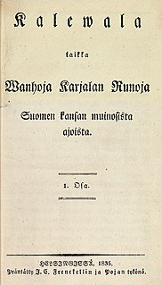 <i>Kalevala</i> 19th-century work of epic poetry