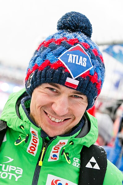 Kamil Stoch is the runner up with 1524 points.