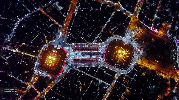 Karbala from above