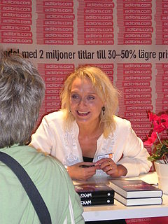 Karin Alvtegen Swedish author of crime fiction