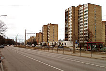 Maskavas Straße in Ķengarags