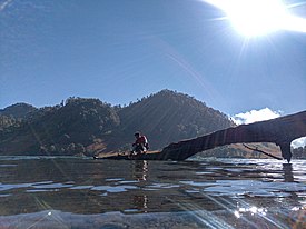 Kesucian Air yang Menyegarkan di Ranu Kumbolo, Gunung Semeru, Kabupaten Malang, Jawa Timur, 04082019 Pukul 0802