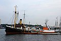 Deutsch: Oldtimerschiffe im Museumshafen