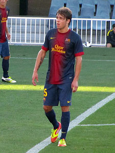 Kiko Femenía au FC Barcelone B.jpg