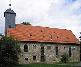 L'ancienne église abbatiale située à Georgenthal.