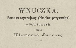 Okładka lub karta tytułowa