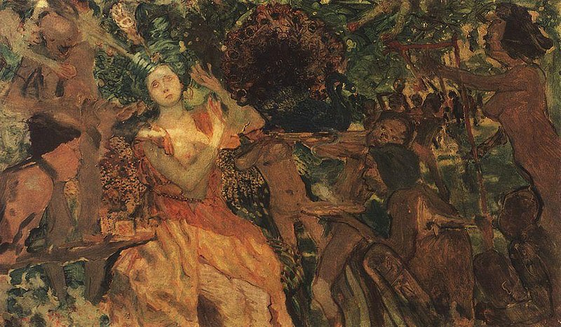 File:Konstantin Somov - ludmila-in-the-chernomors-garden-based-on-the-story-of-alexander-pushkin-s-poem-ruslan-and.jpg