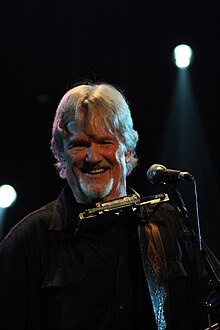 Kristofferson at the 2010 Cambridge Folk Festival Kris Kristofferson - Cambridge Folk Festival, 2010.jpg