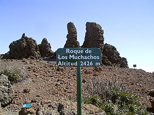 Gipfel des Roque de Los Muchachos