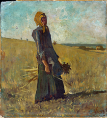 La glaneuse, 1883 (ooit aan Vincent van Gogh toegeschreven)