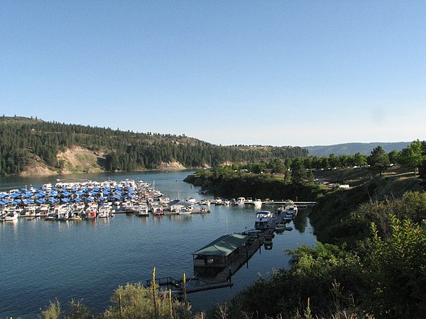 View from Two Rivers Marina