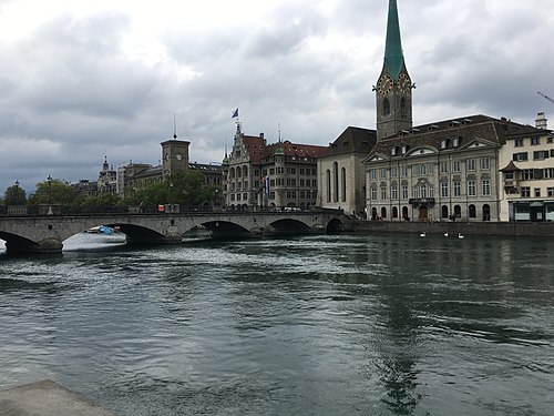 Lake in Zurich