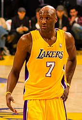 Odom in 2011, when he was named NBA Sixth Man of the Year