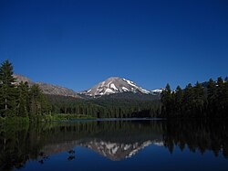 Lassen Peak Manzanita Lake.jpg