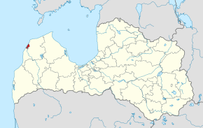 Poziția localității Ventspils
