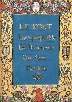 Image illustrative de l’article Le Fort inexpugnable de l'honneur du sexe féminin