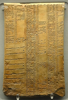 Library of Ashurbanipal synonym list tablet.jpg