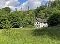 Blick auf die Liesenberger Mühle von der Scherfbachtalstraße