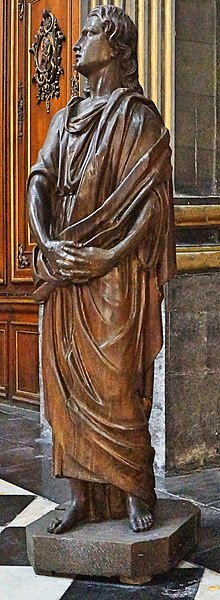 File:Lille Église paroissiale Saint-Etienne Statue de saint Jean-1.jpg