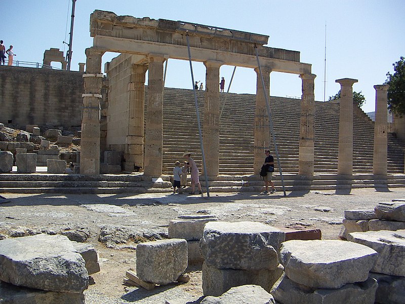 File:Lindos Tempel.JPG