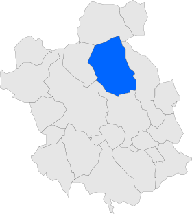 Localització de Castellar del Vallès respecte del Vallès Occidental.svg