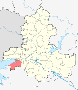 Location Of Azovsky District (Rostov Oblast).svg