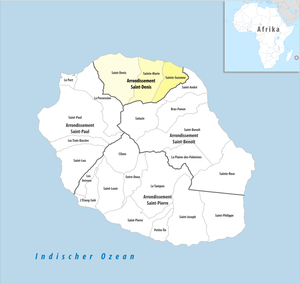 Arrondissement of Saint-Denis, Réunion