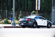 Los Angeles Police Department detaining vagrants.jpg