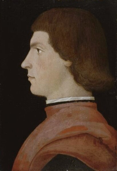 Portrait of Louis II de la Trémoille by Domenico Ghirlandaio or one of his assistants