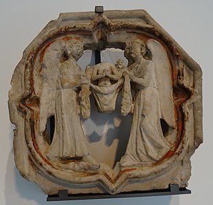 Fragment du tombeau de Guillaume de Norville.