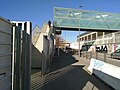 Accès à la station de métro Gèze depuis l'avenue Felix Zoccola.