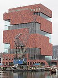 Миниатюра для Файл:MAS Museum Antwerpen.JPG