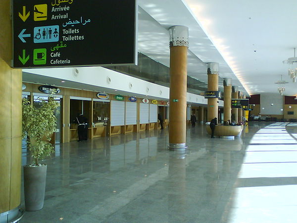 Public area of the new Terminal 1