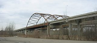 Cedar Avenue Bridge (Minnesota River) bridge between Bloomington and Eagan, Minnesota