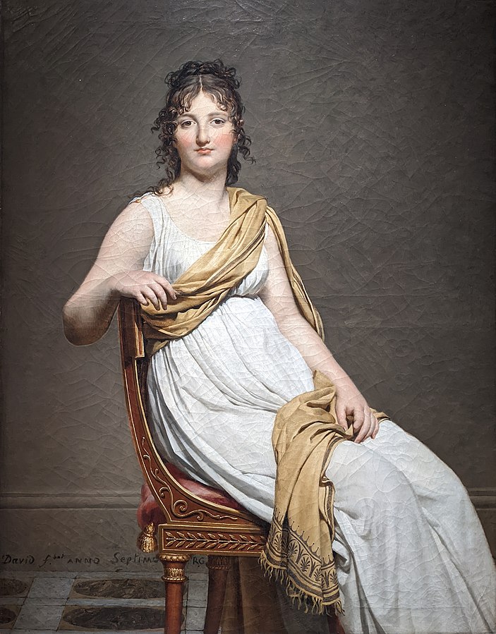 Portrait de madame de Verninac