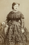 Madeleine Brohan, fotografi av Étienne Carjat, 1864.