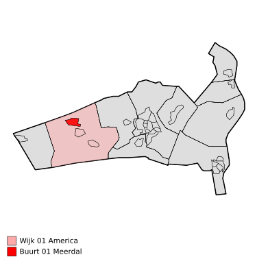 File:Map - NL - Horst aan de Maas - Wijk 01 America - Buurt 01 Meerdal.svg