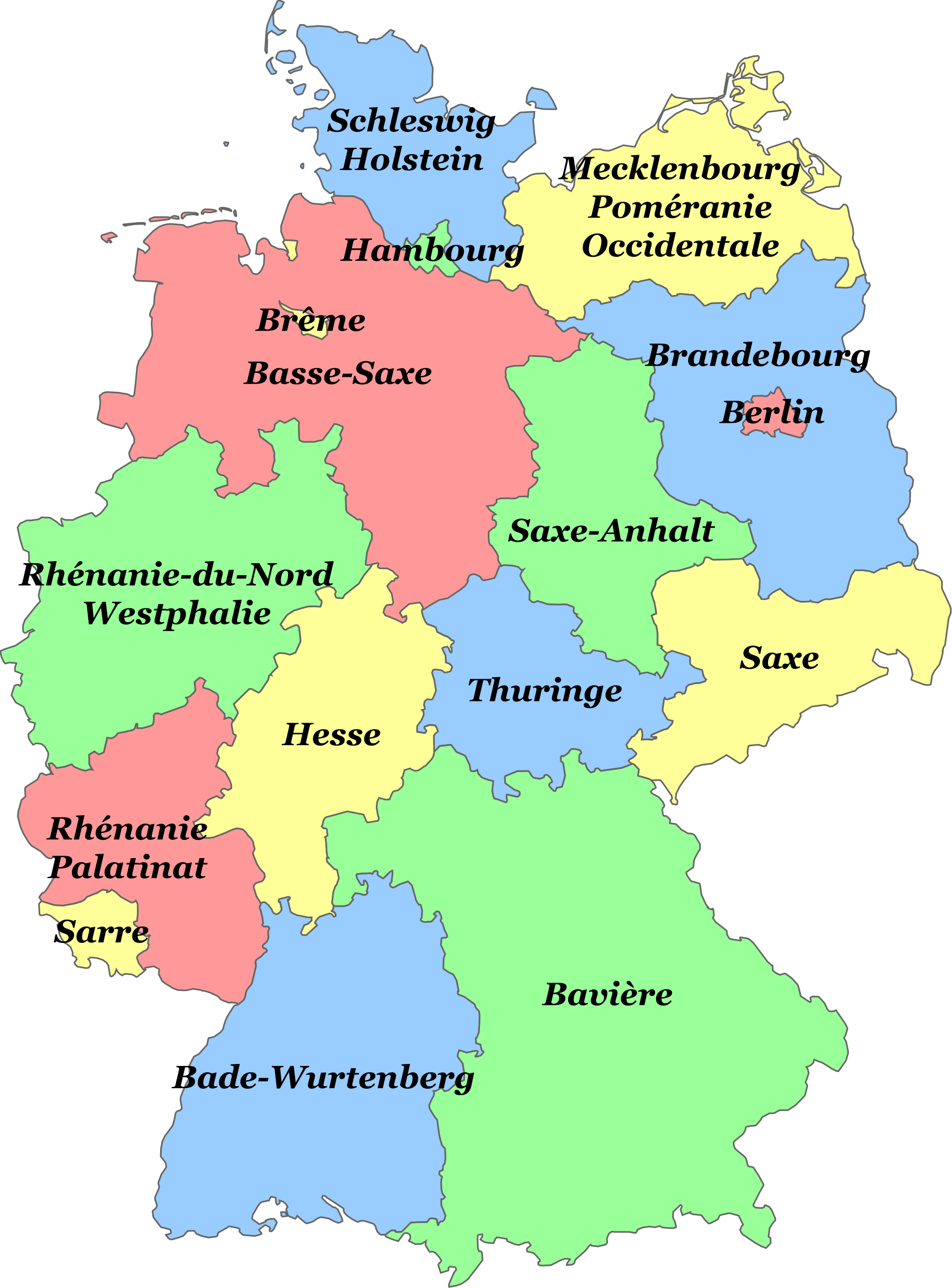 Land Allemagne  Wikip dia