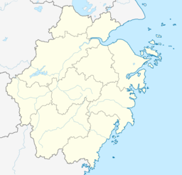 Qiandao Lake is located in Zhejiang