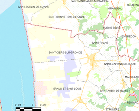 Map commune FR insee code 33389.png