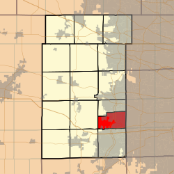 Map highlighting Batavia Township, Kane County, Illinois.svg