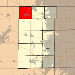 Lage in Kane County