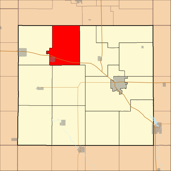 File:Map highlighting Rudd Township, Floyd County, Iowa.svg